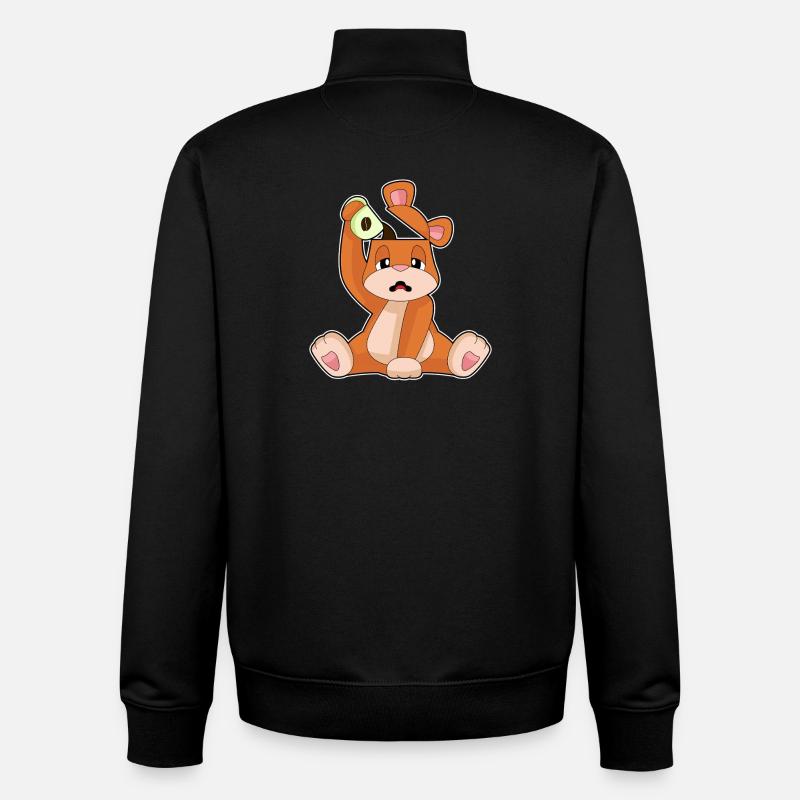 Tasse à café Bear - Sweat zippé unisexe en coton bio Stanley/Stella - noir