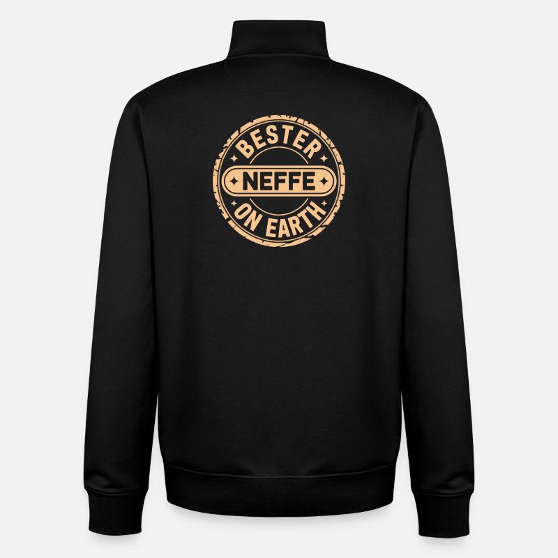 Bester Neffe - Unisex Organic Zip Sweatshirt von Stanley/Stella - Schwarz