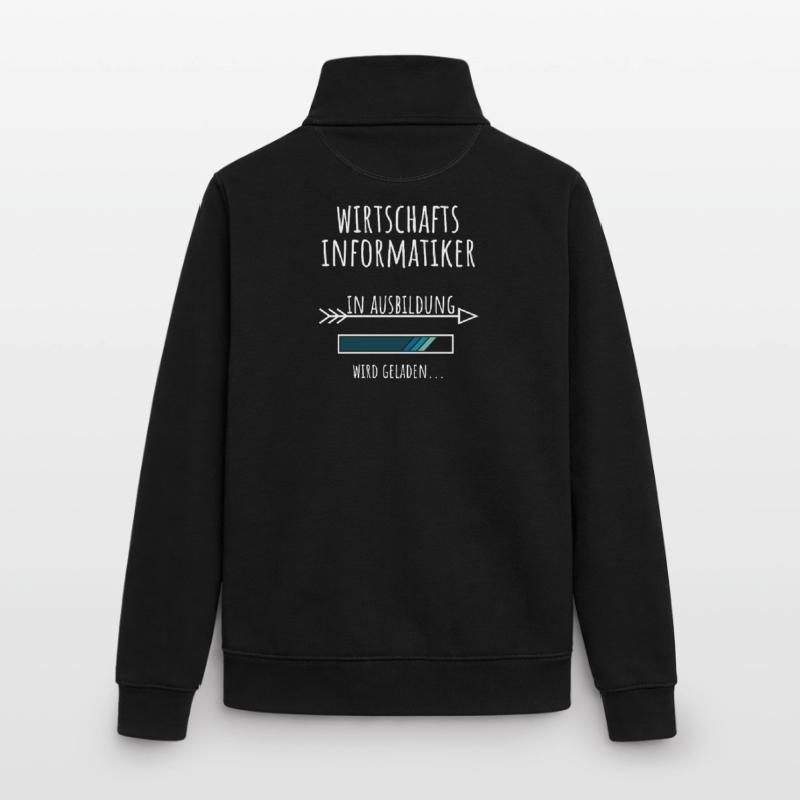 Wirtschaftsinformatik Studium Beruf Ausbildung Unisex Organic Zip Sweatshirt von Stanley/Stella