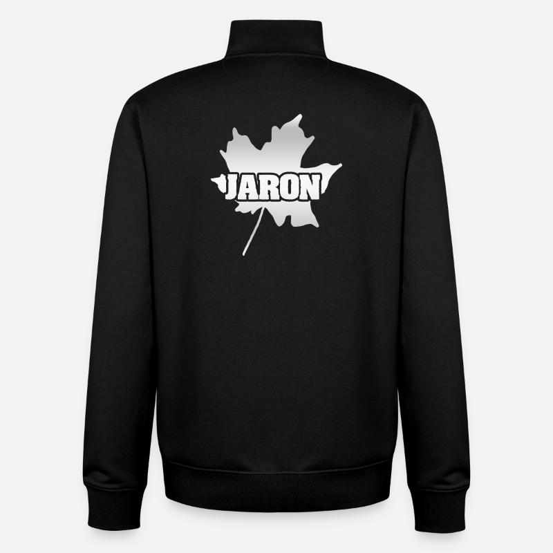 Jaron Jaron - Unisex Organic Zip Sweatshirt von Stanley/Stella - Schwarz