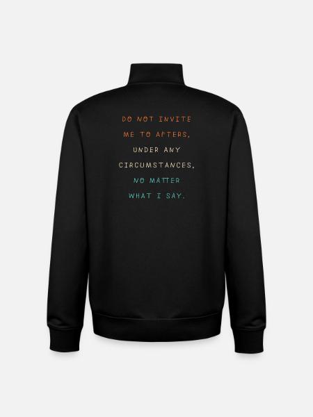 Techno House Electro Festival Hardstyle EDM - Unisex Organic Zip Sweatshirt by Stanley/Stella - black