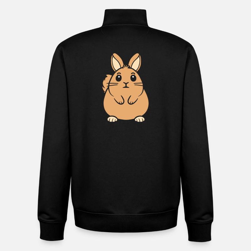 Viscacha - Unisex Organic Zip Sweatshirt by Stanley/Stella - black
