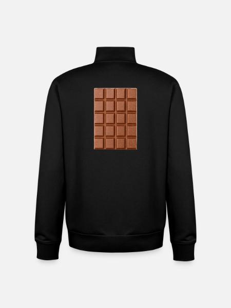 Schokolade - Unisex Organic Zip Sweatshirt von Stanley/Stella - Schwarz