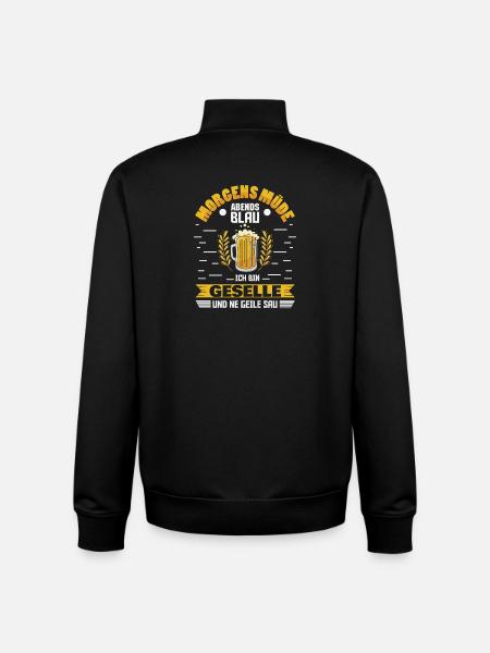 Journeyman Skilled Worker Trainee Examination - Unisex Organic Zip Sweatshirt by Stanley/Stella - black