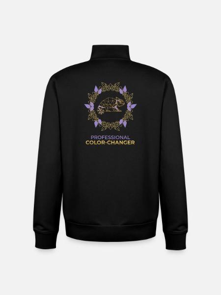 Farbwechsel-Profi - Unisex Organic Zip Sweatshirt von Stanley/Stella - Schwarz
