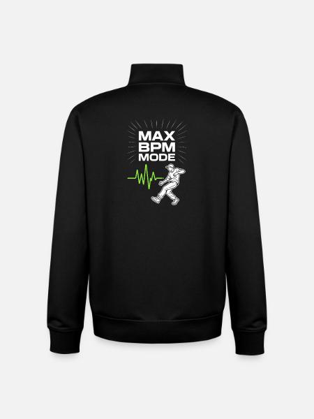 Anime Dance Streetwear Manga Hip Hop Otaku Crew - Unisex Organic Zip Sweatshirt by Stanley/Stella - black