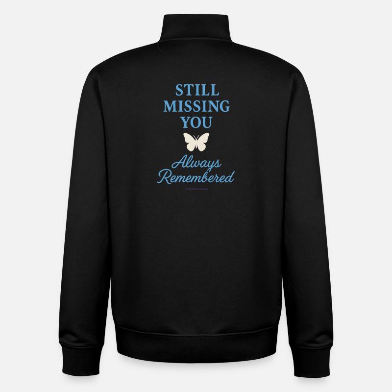 Suicide Loss Remembrance Walk Suicide - Unisex Organic Zip Sweatshirt von Stanley/Stella - Schwarz