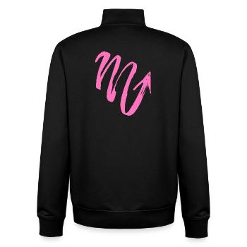 Skorpion - Tierzeichen / Horoskop  - Unisex Organic Zip Sweatshirt von Stanley/Stella - Schwarz - Hinten - AI Model Male 185 light (185cm)