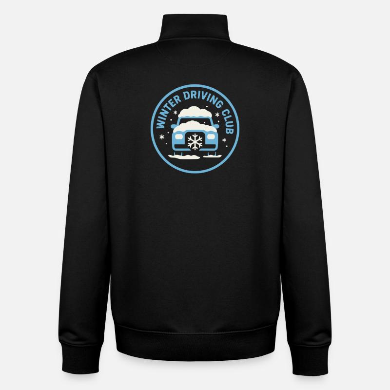 Kaltes Staatsleben Geschenk Eiskalte - Unisex Organic Zip Sweatshirt von Stanley/Stella - Schwarz