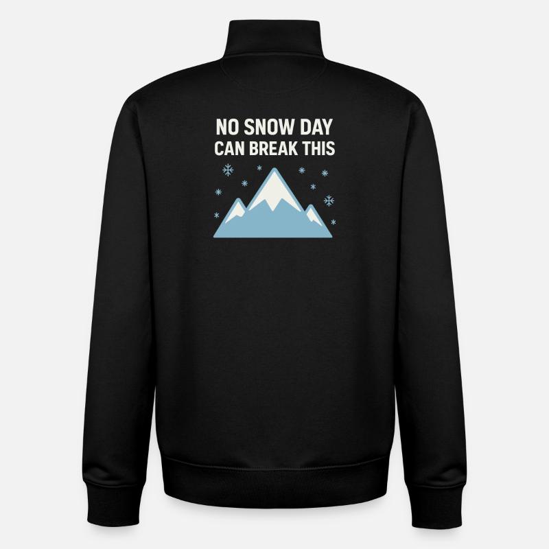 Kaltes Staatsleben Geschenk Eiskalte - Unisex Organic Zip Sweatshirt von Stanley/Stella - Schwarz