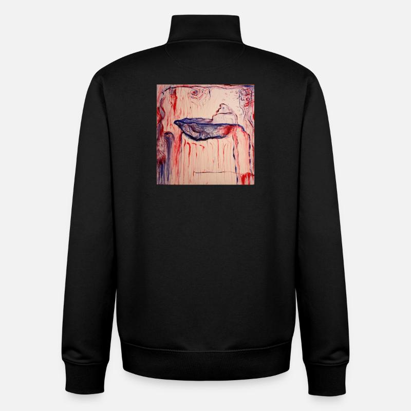 Bhuddas Cave - Unisex Organic Zip Sweatshirt von Stanley/Stella - Schwarz