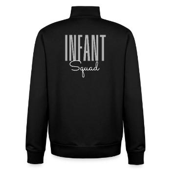 Infant Nurse Squad – Newborn Care NICU RN Team - Unisex Organic Zip Sweatshirt by Stanley/Stella - black - Back - AI Model Male 185 light (185cm)