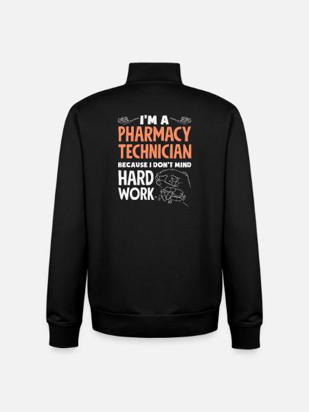 Pharmacist Pharmaceutical Technical - Unisex Organic Zip Sweatshirt by Stanley/Stella - black