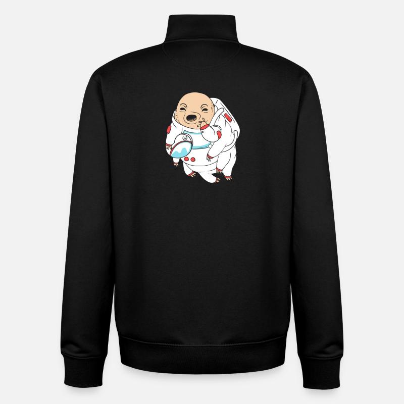 Bärtierchen Tardigrades Wasserbär Tardigrade - Unisex Organic Zip Sweatshirt von Stanley/Stella - Schwarz