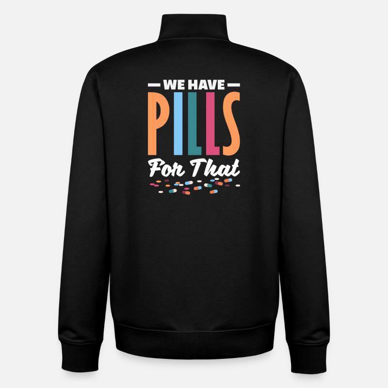 Pharmacist Pharmaceutical Technical - Unisex Organic Zip Sweatshirt by Stanley/Stella - black