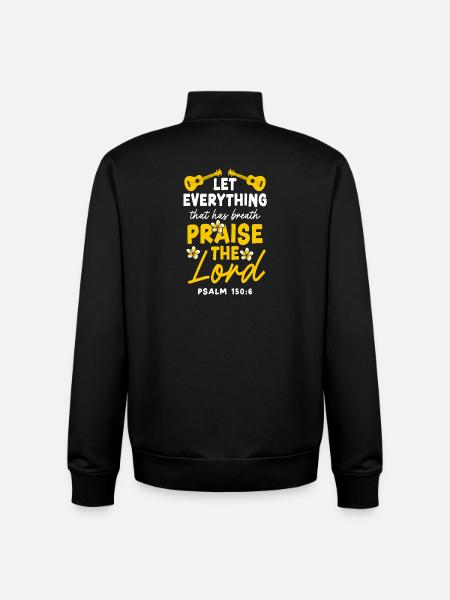 Hawaiian Ukulele Uke Let - Unisex Organic Zip Sweatshirt von Stanley/Stella - Schwarz