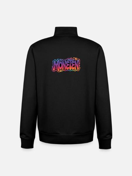 Moneten - Funny Tax Meme - Unisex Organic Zip Sweatshirt by Stanley/Stella - black