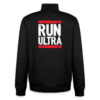 Run Ultra - Sweat zippé unisexe en coton bio Stanley/Stella - noir - Dos - AI Model Male 185 light (185cm)