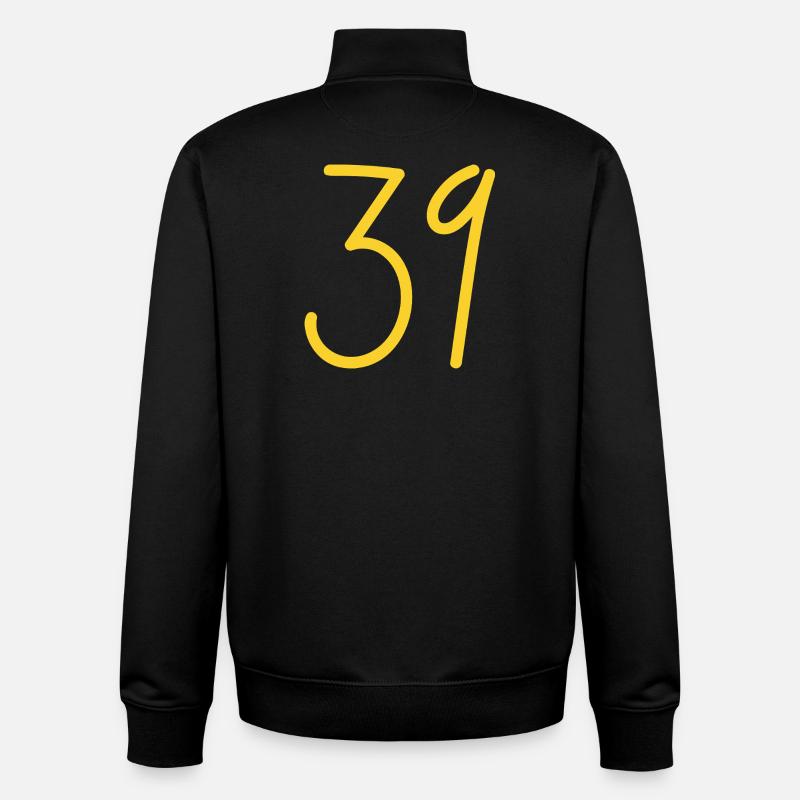 39 - Sweat zippé unisexe en coton bio Stanley/Stella - noir