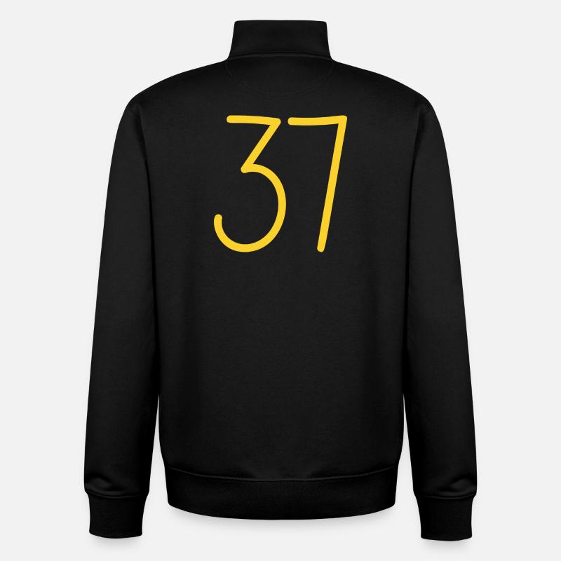 37 - Sweat zippé unisexe en coton bio Stanley/Stella - noir