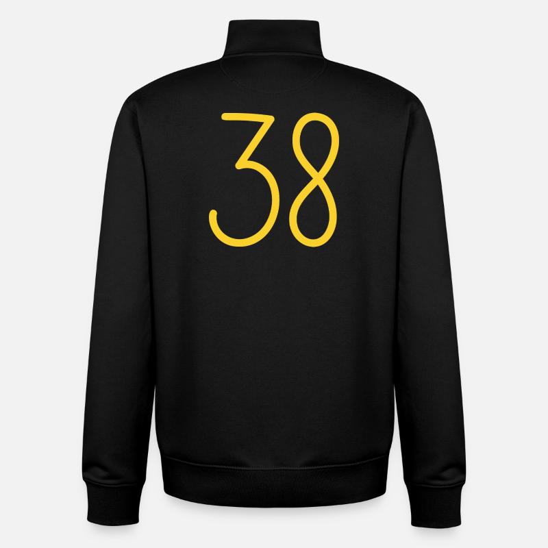 38 - Sweat zippé unisexe en coton bio Stanley/Stella - noir