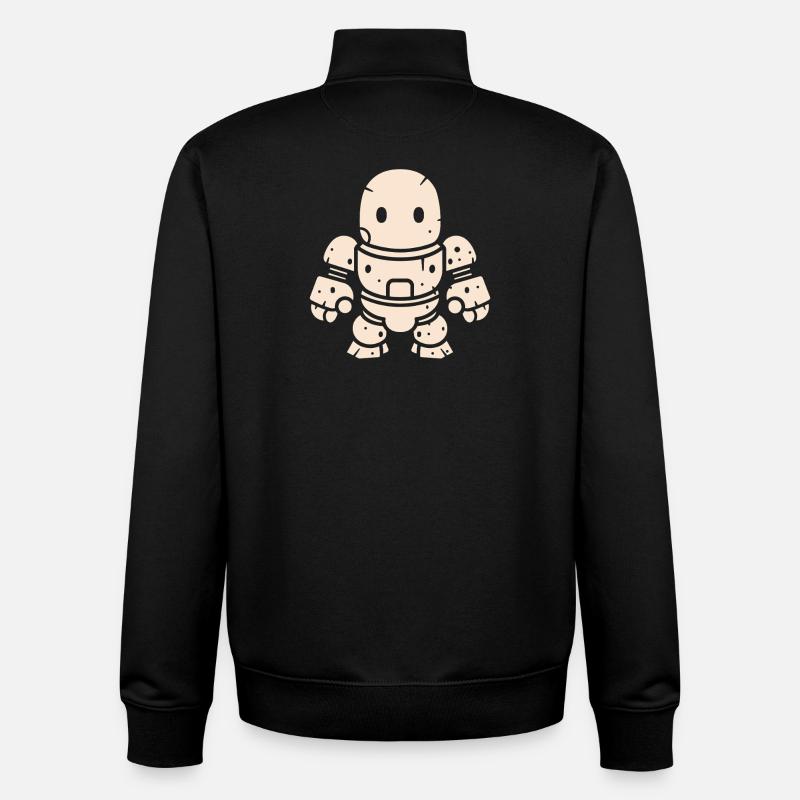 Golem - Unisex Organic Zip Sweatshirt by Stanley/Stella - black