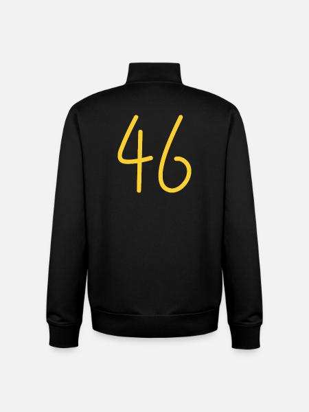 46 - Sweat zippé unisexe en coton bio Stanley/Stella - noir