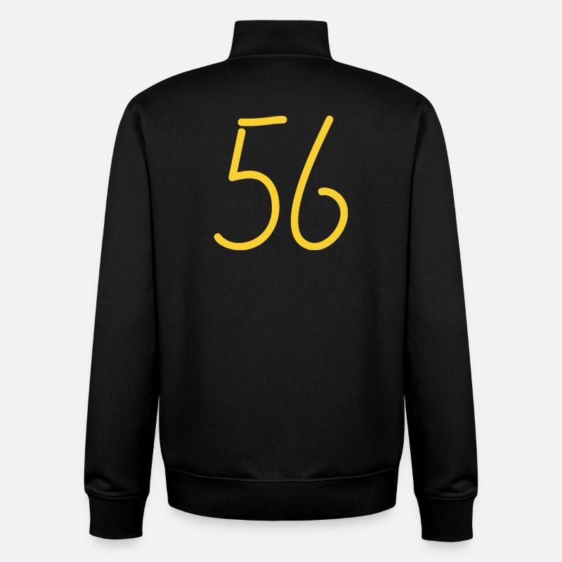 56 - Unisex Organic Zip Sweatshirt von Stanley/Stella - Schwarz