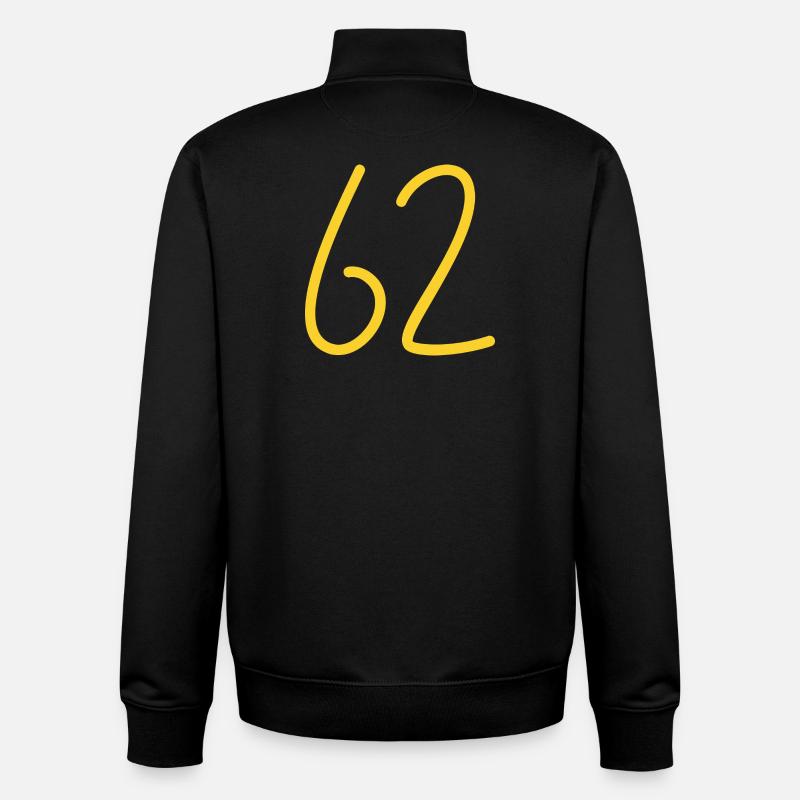 62 - Unisex Organic Zip Sweatshirt von Stanley/Stella - Schwarz
