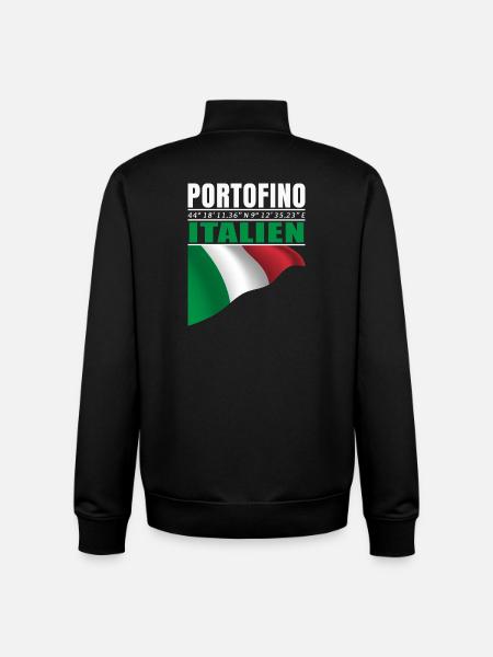 Portofino - Unisex Organic Zip Sweatshirt by Stanley/Stella - black