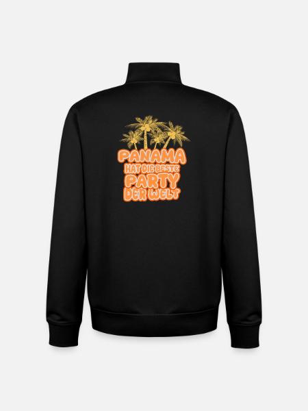Panama - Unisex Organic Zip Sweatshirt by Stanley/Stella - black