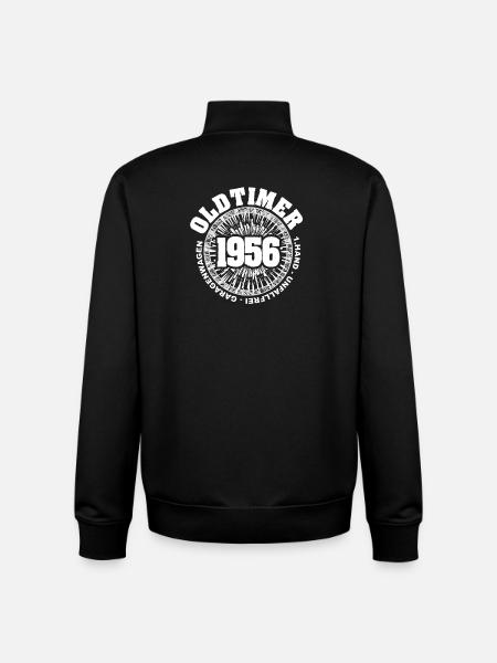 1956 - Sweat zippé unisexe en coton bio Stanley/Stella - noir