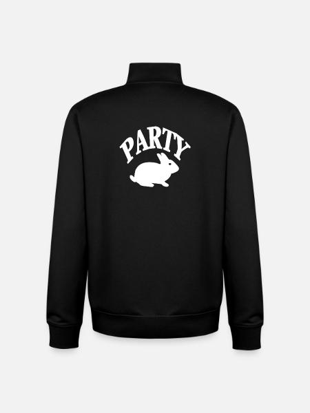 Parti - Sweat zippé unisexe en coton bio Stanley/Stella - noir
