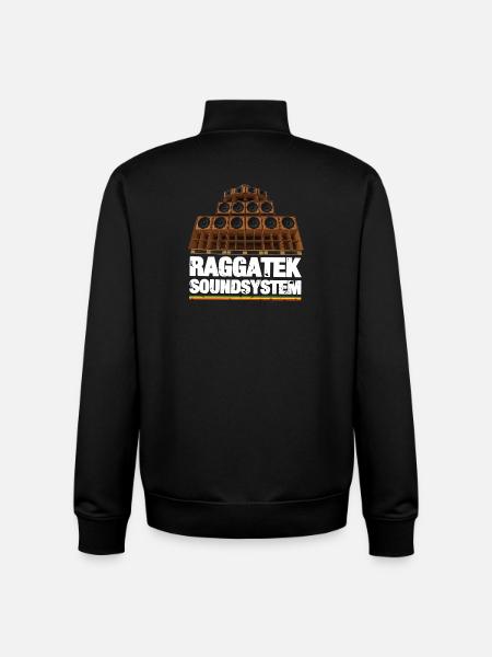 raggatek - Unisex Organic Zip Sweatshirt by Stanley/Stella - black