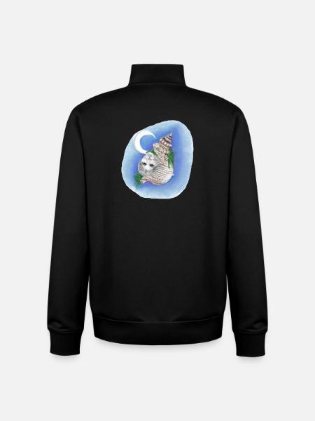 04. Erinnererseele - Unisex Organic Zip Sweatshirt von Stanley/Stella - Schwarz