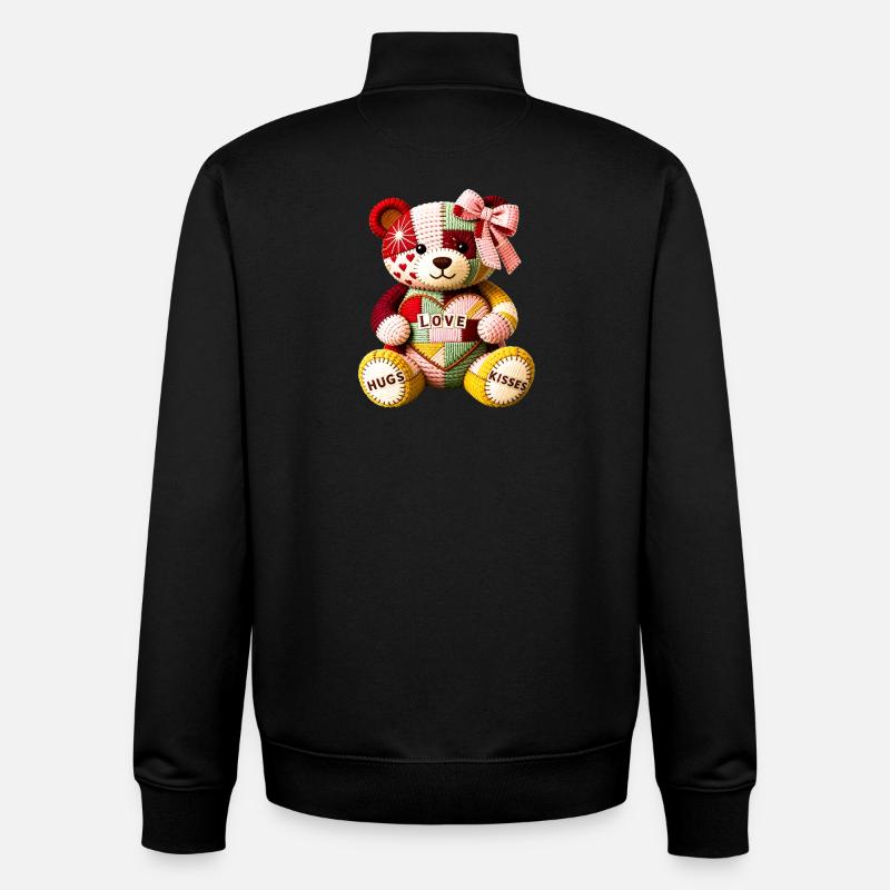 baybe_-1- - Unisex Organic Zip Sweatshirt von Stanley/Stella - Schwarz