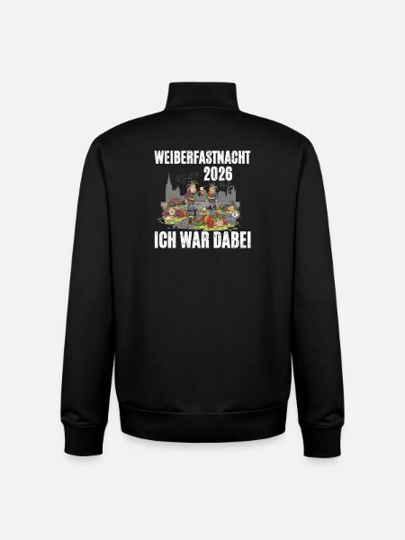 Weiberfastnacht 2026 - Unisex Organic Zip Sweatshirt by Stanley/Stella - black