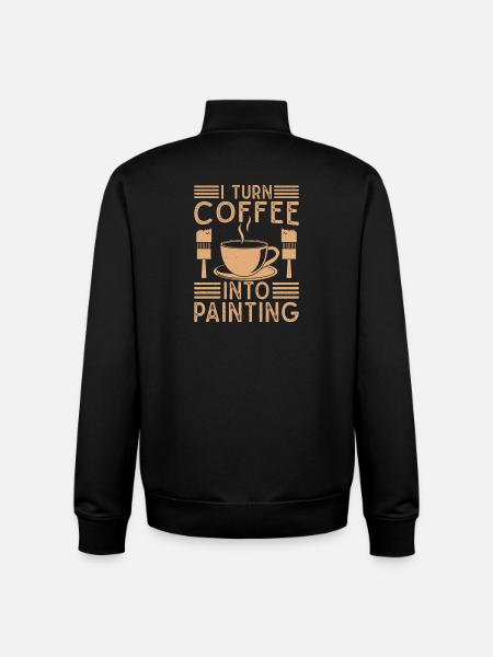 House Painter Dad Unique Gifts - Unisex Organic Zip Sweatshirt von Stanley/Stella - Schwarz