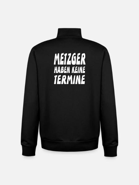Metzger - Unisex Organic Zip Sweatshirt von Stanley/Stella - Schwarz