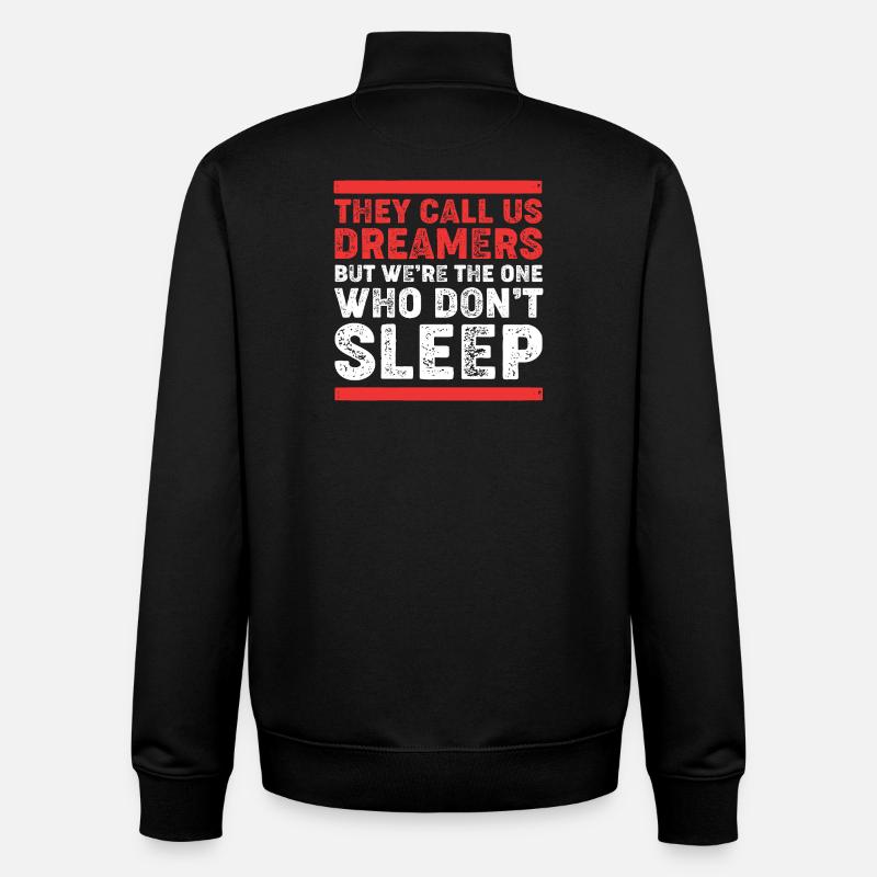 Unternehmer Workaholic - Unisex Organic Zip Sweatshirt von Stanley/Stella - Schwarz