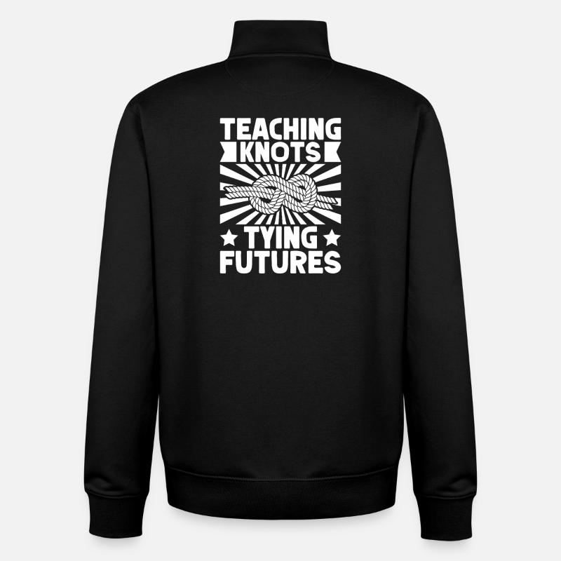 Scouts Scouts Scouts Scouts Enseignants Scouts - Sweat zippé unisexe en coton bio Stanley/Stella - noir
