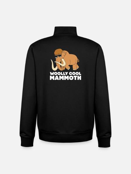 Mammoth - Unisex Organic Zip Sweatshirt by Stanley/Stella - black