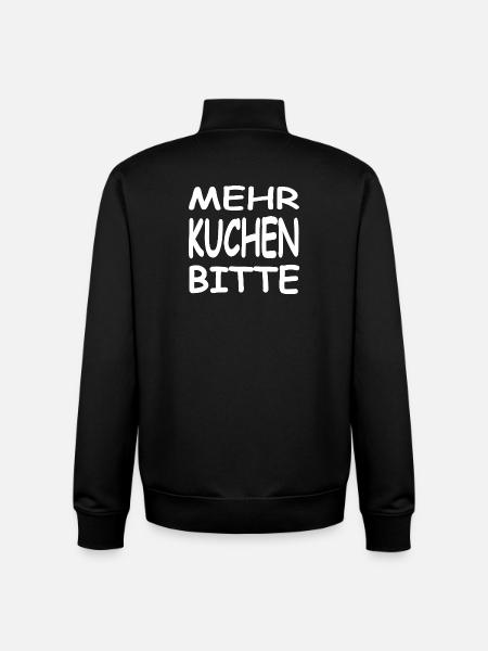 Gâteau - Sweat zippé unisexe en coton bio Stanley/Stella - noir