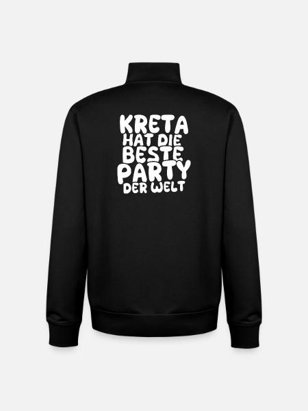 Celebrations Crete - Unisex Organic Zip Sweatshirt by Stanley/Stella - black