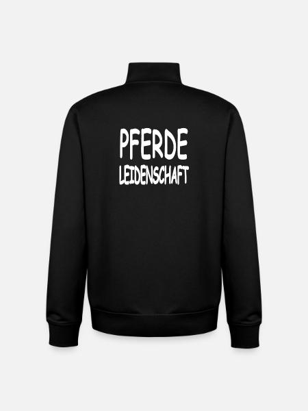 Pferde - Unisex Organic Zip Sweatshirt von Stanley/Stella - Schwarz