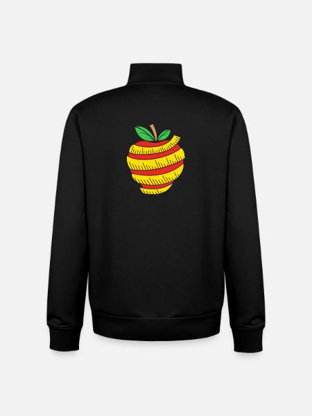 Alimentation Nutrition alimentaire - Sweat zippé unisexe en coton bio Stanley/Stella - noir
