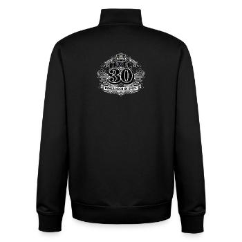 Level 30 – Immer noch im Spiel - Unisex Organic Zip Sweatshirt von Stanley/Stella - Schwarz - Hinten - AI Model Male 185 light (185cm)