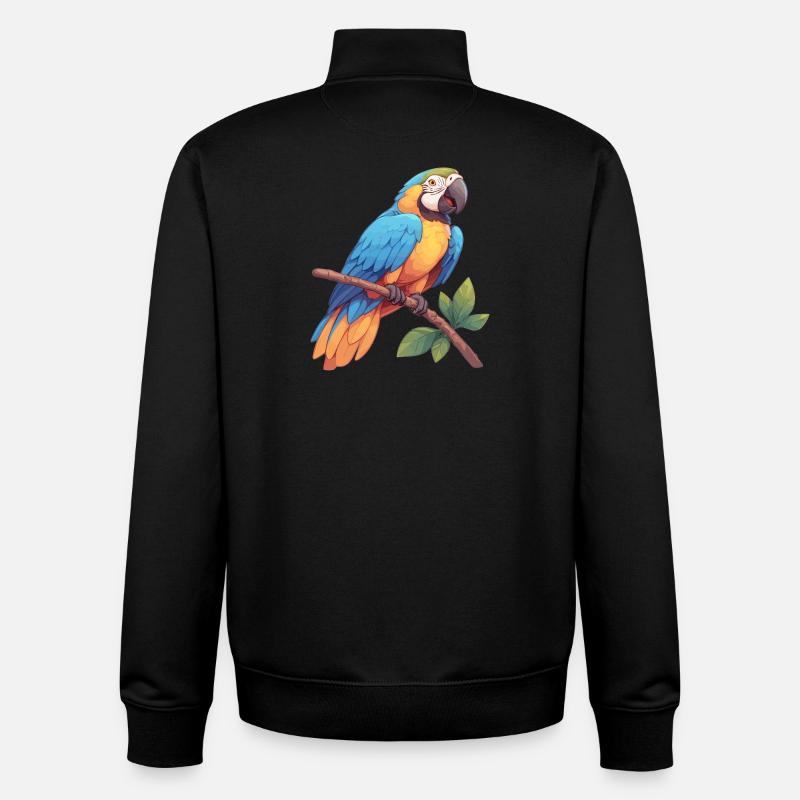 Aras Ara - Unisex Organic Zip Sweatshirt von Stanley/Stella - Schwarz