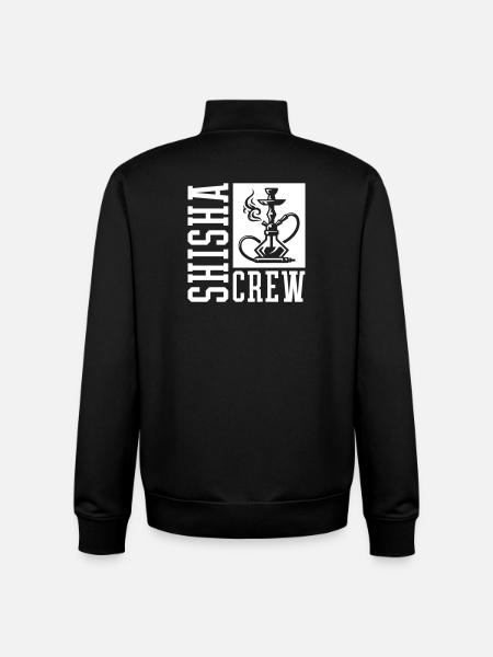 Shisha Crew - Unisex Organic Zip Sweatshirt by Stanley/Stella - black