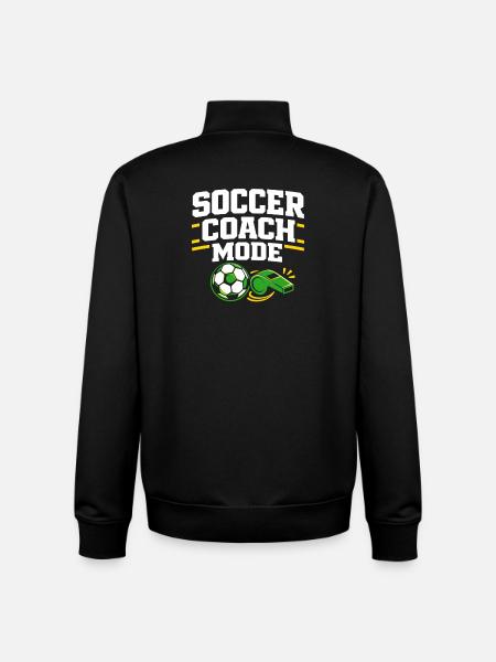 Fußballtraining Jugend-sport-trainer - Unisex Organic Zip Sweatshirt von Stanley/Stella - Schwarz